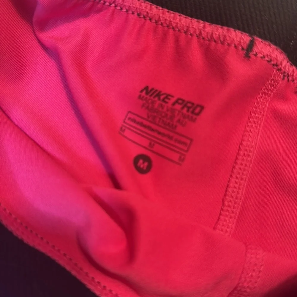 Nike Women's Vibrant Pink Bike Shorts